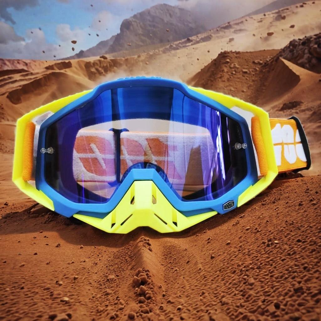 Off-Road Goggles Motorcycle Harley Rider Helmet Mountain Off-Road Windproof Dust-proof UV-proof Splash-proof Eye Protection