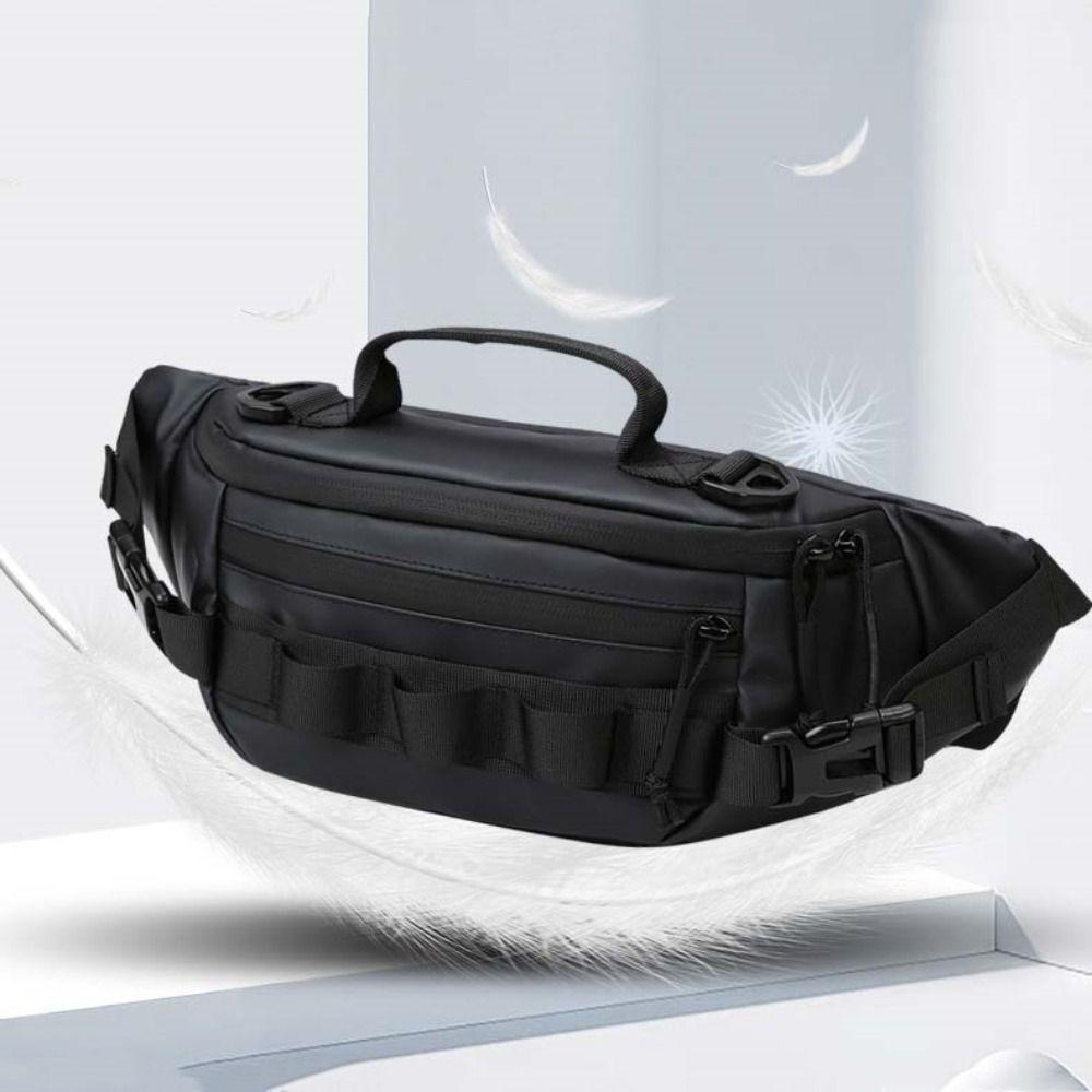 Waterproof Fishing Lure Bag Multi Layer Fishing Waist Bag Fishing Tackle Bags  Hiking Climbing