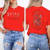 Consider How The Wildflowers Grow Print T Shirt For Unisex Unisex Short Sleeve Retro Christian Fun Shirt Crew Neck Bible Verses Tops