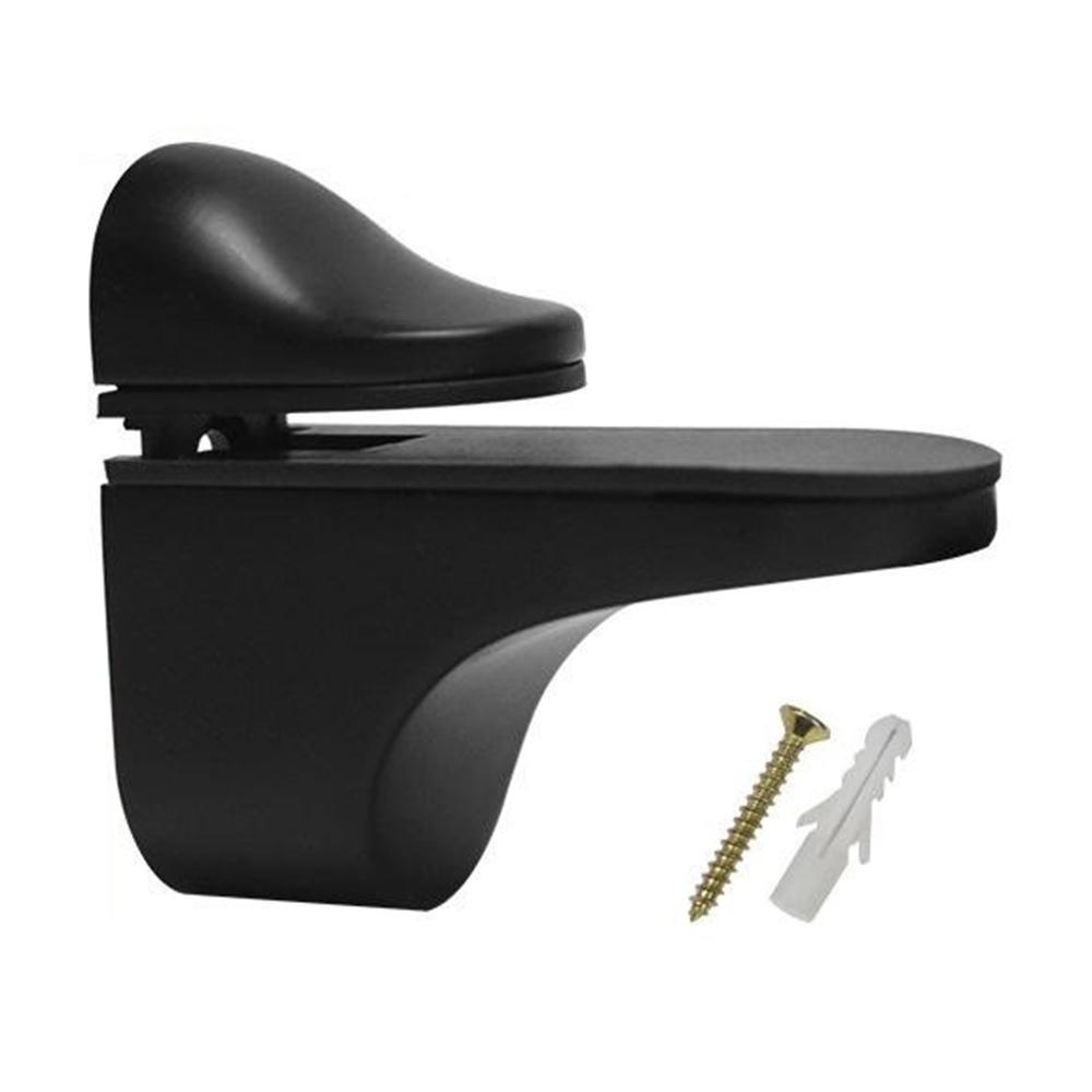 

K839 Adjustable Glass Shelf Clip Zinc Alloy Bracket Support Arc-Mouth Clamp (Clamping Thickness: 3 - 20mm) C