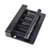 5 Strings Hardtail Bridge Guitar Bridge Saddles 5 Saddle Hardtail Zinc Alloy Tailpiece Electric Bass Bridge Replacements