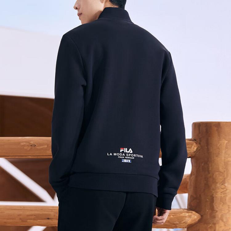 New FILA ORIGINALE AW24 Knitwear Men's Navy Blue F51M449532A-NV