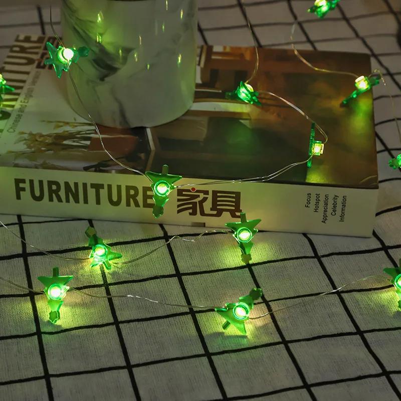 2m 20 Lights Christmas Lights Garland Santa Claus String Lights For Party Decorations Xmas Tree Decor New Year Gift 2025