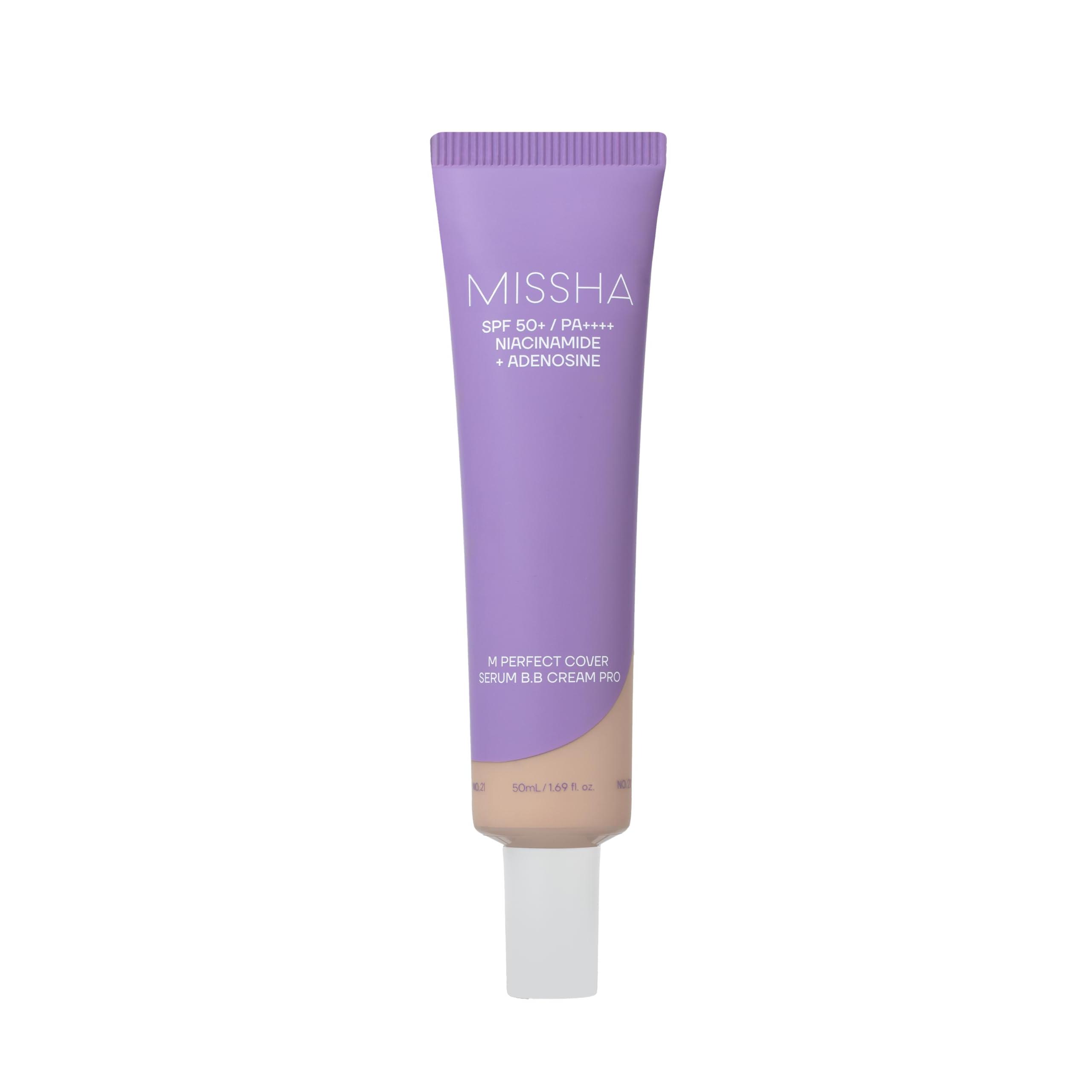 MISSHA M Perfect Cover Сыворотка BB-крем Pro 50 мл Стойкий, Высокое покрытие, SPF, Безупречный финиш