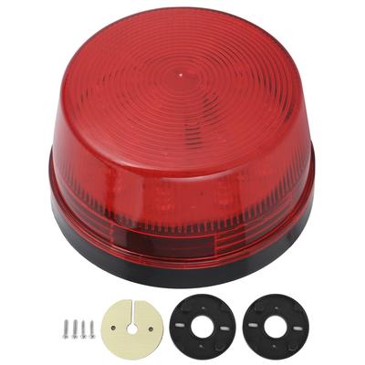 Φως LED Σήματος Κινδύνου Στροβοσκοπικό DC12V Κόκκινος Φακός για τροχόσπιτο, τροχόσπιτο, φορτηγό