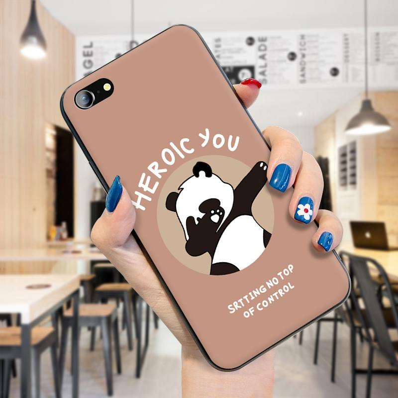 Niedliche Cartoon-Panda-Handyhülle für Infinix Hot Tecno Camon 19 Pro Huawei P50 Pro OnePlus, weiche Silikon-TPU-Handyhülle