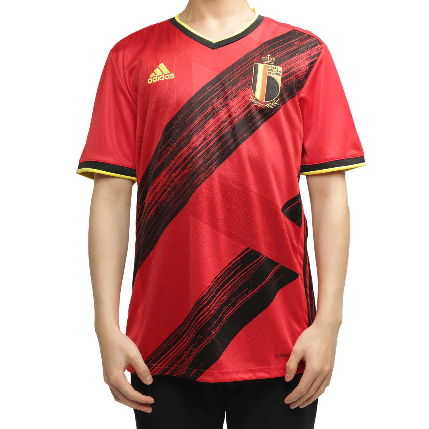 

Adidas Genuine Mens Home Fan Edition Football Short Sleeved Shirt T-shirt EJ8546 175 92A S