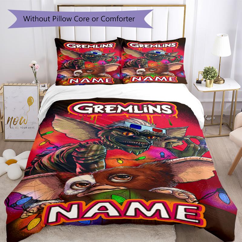 Warner Bros. Movies (18) Customize your name Bedding Set Breathable Duvet Cover with Pillowcases Home Decoration Birthday Gift