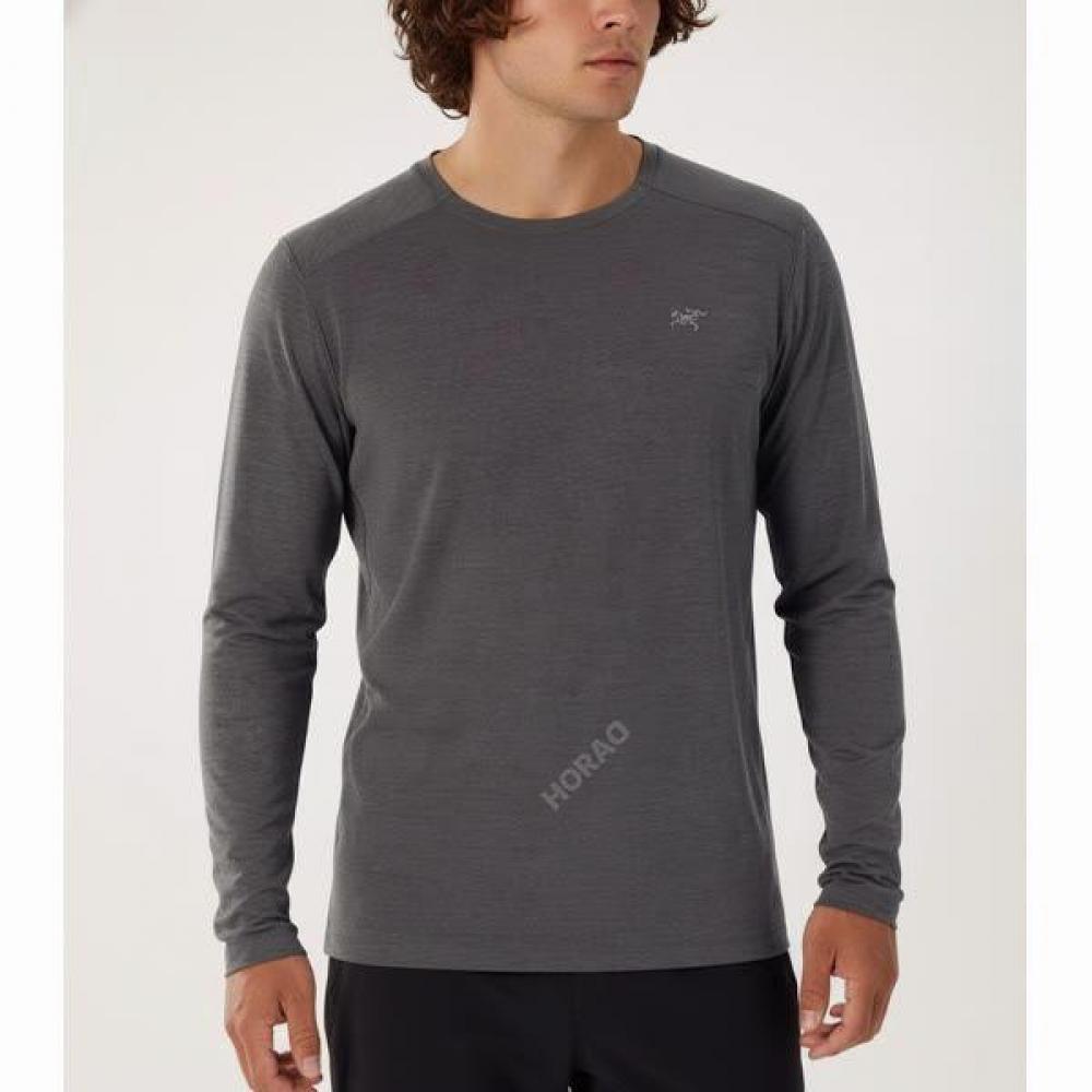 Arcteryx CorMac Crew M Ls atpfM09719bhr Black heather L (around 105)