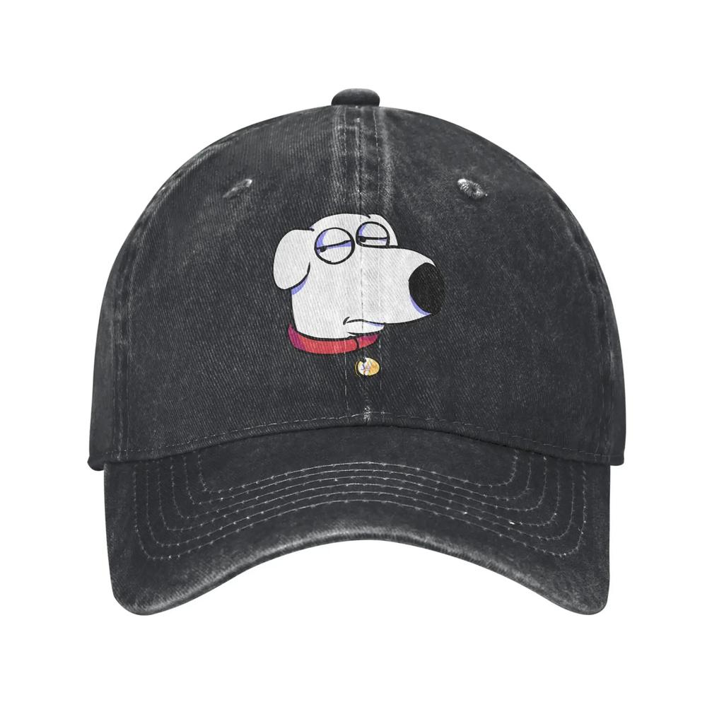 aFamilies Cartoon Don't Go To Bed Angry Bedtime Stewie Baseball Cap Distressed Denim Washed Snapback Hat Adjustable Hats Cap