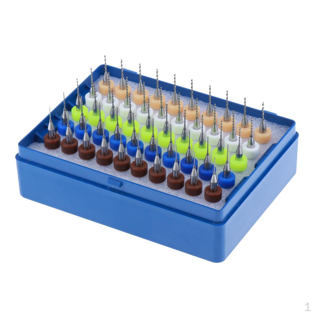 

50 шт. 0,5-0,9 мм PCB Twist Mini 1/8 хвостовик карбида для микропечати, печатная плата, советы для гравировки с ЧПУ