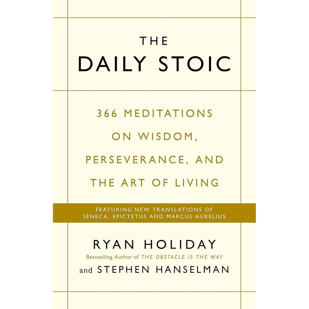 The Daily Stoic 366 Meditations On Wisdom Paperback # us-1900 2%