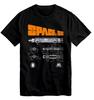 Offiziell lizenziertes Space 1999 Schwarzes Unisex-T-Shirt 1 Design