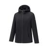 Li Ning Solid Color Zipper Hooded Versatile Sports Jacket Men Jackets AFDWE21-1