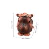 New Angry Hippo Baby Figurine Cartoon Resin Crafts  Statues Collectibles Decorative Collectible Figures Desktop Decoration