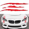 Ghost Claw Reflective Car Headlight & Hood Stickers