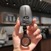 Car Key Case Cover Protective Shell For Hyundai Grandeur HG Sedan Genesis G80 Santa Fe 3DM Grand SantaFe 2018 IX45 EQUUS Azera