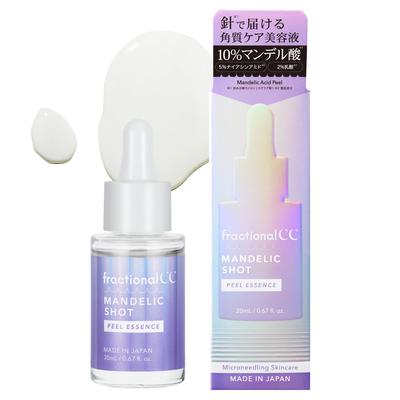 Fractional CC Mandelic Shot Peeling Needle Serum Mandelic Acid Niacinamide Pore Needle Shot 20mL 10% 5%