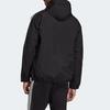 adidas Originals Trefoil Casual Sport Zip Hoodie Men Jackets Black ED4688