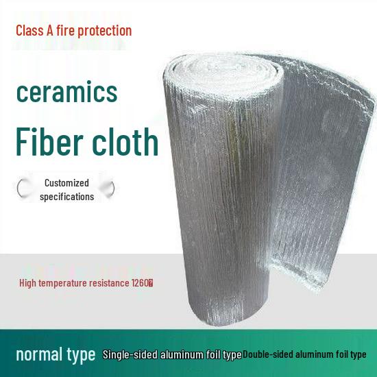 Heat-Resistant Silica-Alumina Ceramic Fiber Fireproof Cloth