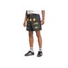 Adidas Originals Classic Sports Series Comfortable Striped Loose Fit Three-Quarter Casual Shorts Men Shorts Black KA4546