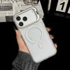 Applicable to iPhone18Promax skin-sensitive lens holder magnetic mobile phone case Apple 17 transparent all-inclusive protective case