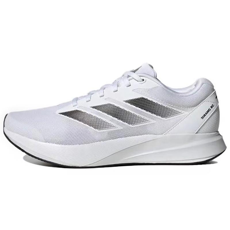 Adidas Duramo RC Abrasion Resistant Low top Running Shoes Unisex White Black ID2702(Team96-)