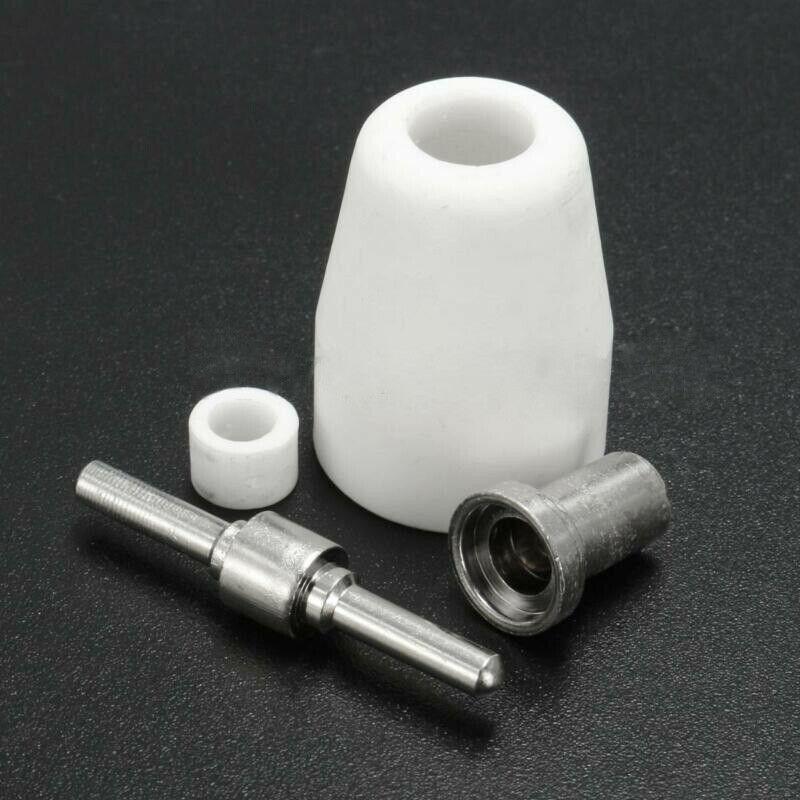 30Pcs/set Plasma Cutter Torch Kit Consumable Nickel-Plated Replacement