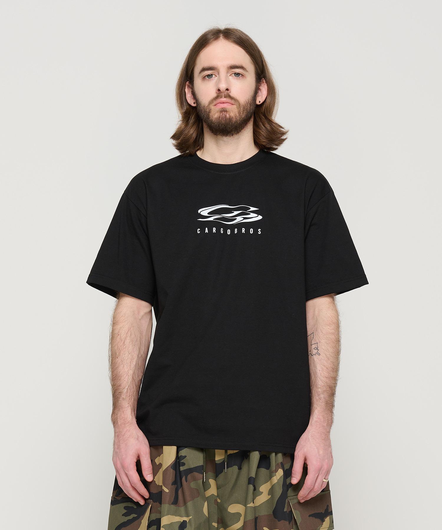 Cargo Bros Circle Logo Oversized Short Sleeve Tee (Black) 2Xl