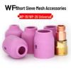 Argon Welding Gun Accessories: WP-17/18/26 Short Guide, Ceramic Nozzle with Mesh Screen & Guide Body