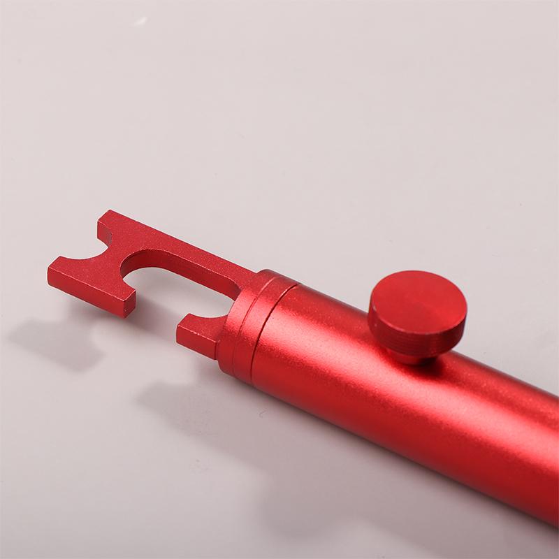 מוט תמיכה להברקת רכב מוט תמיכה אלומיניום נשלף מוט קיבוע לדלת רכב מוט תמיכה מתארך מתכוונן לאוטו