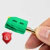 10Pcs Practical 4mm Banana Connectors 32A Current Power Without Solder Brass Contacts Industrial Electrical Connectors