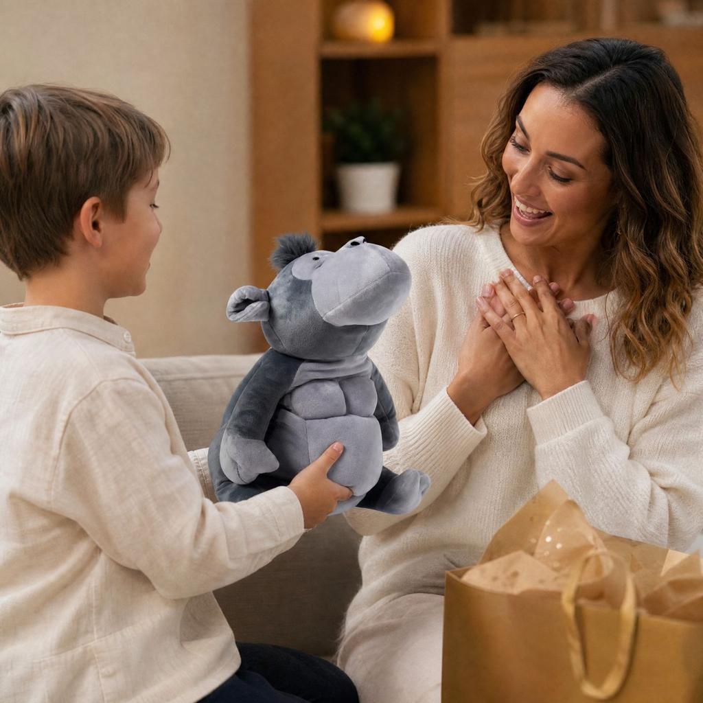 Plush Toy Soft Stuffed Animal for Kids Boys and Girls, Cuddly Huggable Gift