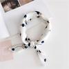 Luxury Square Scarf For Women Silk Feeling Shawl Satin Hijab Fashion Wraps Hair Bands Ribbon Headband Bag Accessories Headscarf