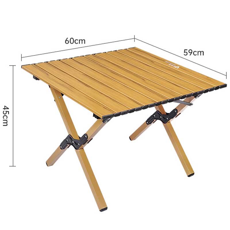 Outdoor Folding Roll-up Camping Picnic Table