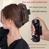 Grote Zachte Siliconen Haarklem Haai-Flexibel Gezellig Ontwerp Antislip Grip Geen Beschadiging Verwijdering Unisex Barrettes voor Dik of Fijn Haar