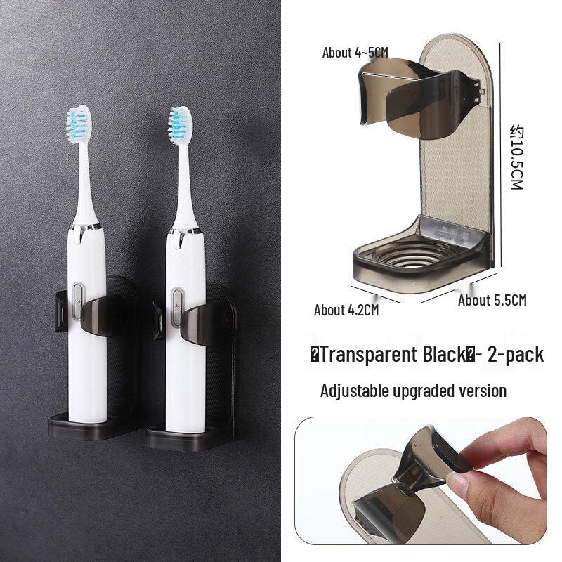 LIEI Suction Cup Wall-Mounted Electric Toothbrush Holder