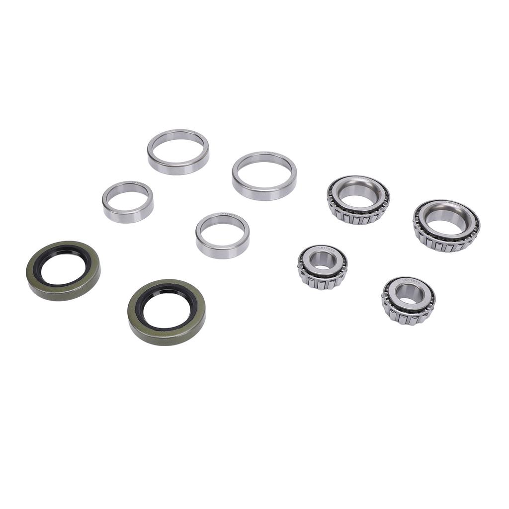 2 Sets Trailer Wheel Hub Bearing Kit with Protector Professional LM11949 LM11910 for 1 1 4in 3 4in Axles