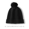New Style Women's High End Solid Color Fur Ball Warm and Fashionable Knitted Cuffed Casual Toe Cap