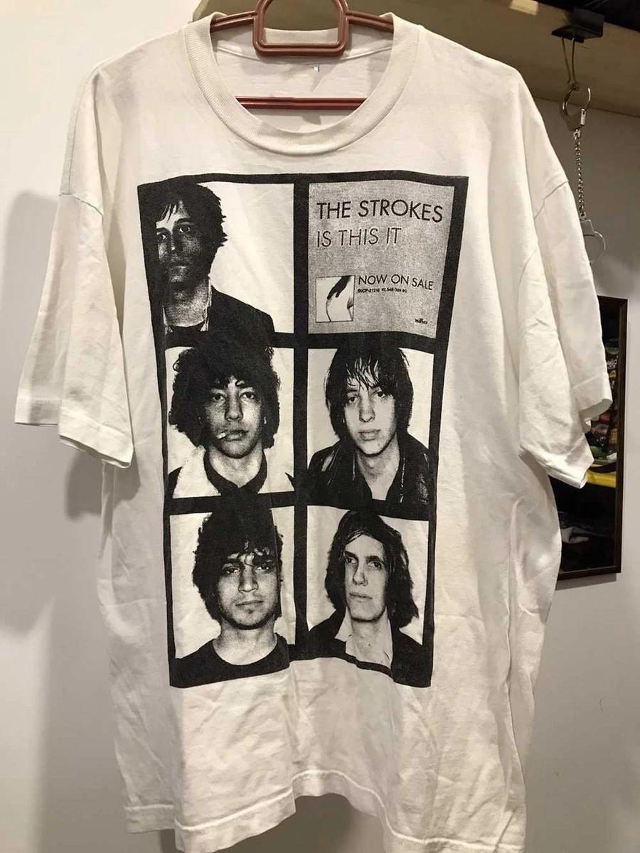 Rare The Strokes Band Collection Adult T-Shirt S-5XL Punk Tee TS1177 L