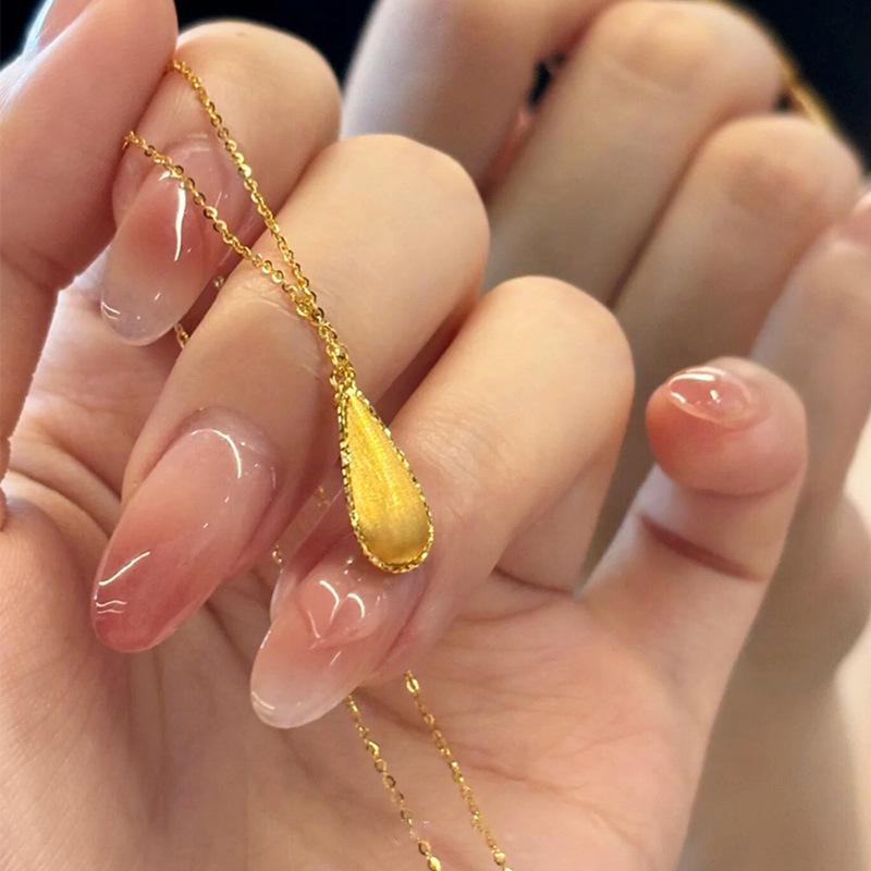 

Новое ожерелье-змейка с бриллиантами в виде масляной капли в китайском стиле, нишевый дизайн, высокочувственная цепочка для ключицы, ретро, легкое роскошное ожерелье для женщин