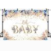 Mocsicka Baby Shower Photography Backdrop One Birthday Party Decor Baptism Photo Background Newborn Shooting Studio Props Banner