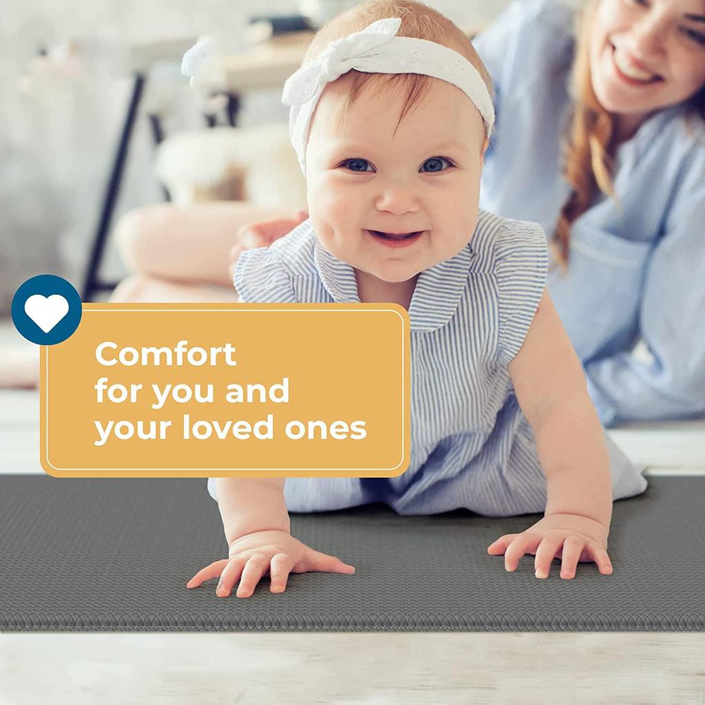 Kitchen Mat 2 Piece Rug Combo Set 17.3”x59“ Anti Fatigue Waterproof