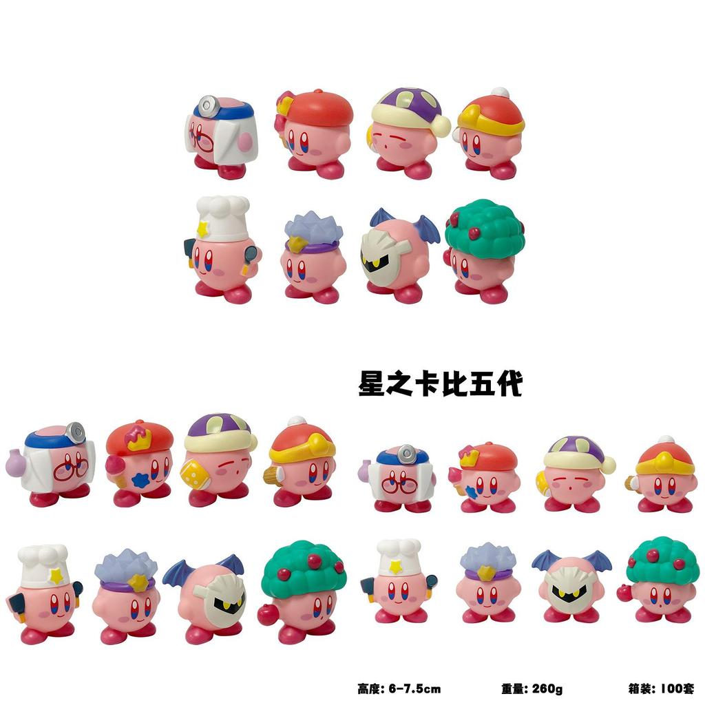 Kirby Franchise Toy Model Display Case With Durable Pvc For Desktop Decor