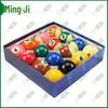 Mingji Chinese 8-Ball Crystal Billiard Ball Set