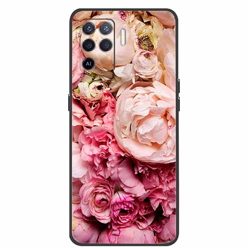 For Coque OPPO Reno5 Lite Case Shockproof Soft silicone TPU Back Cover For Oppo Reno 5Z 5 Lite Phone Case 5Lite CPH2205 Fundas