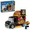 LEGO City Burger Truck Toy Block Educational Gift Boys Girls Children 5 Years Old 6 7 8 Vehicle Car Miniature 60404