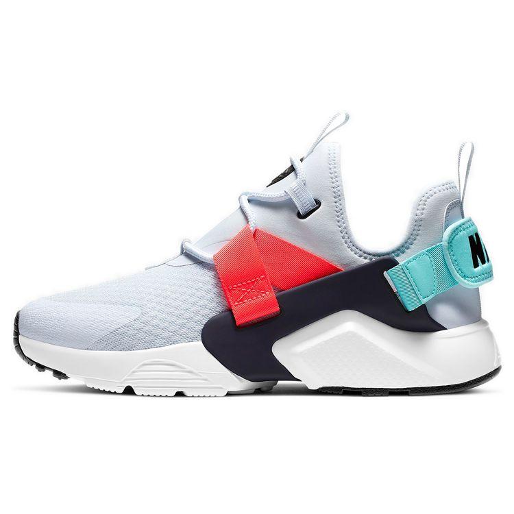 

Nike Air Huarache City Low Women Gray Light Green Dark Red AH6804-015 EU 36.5
