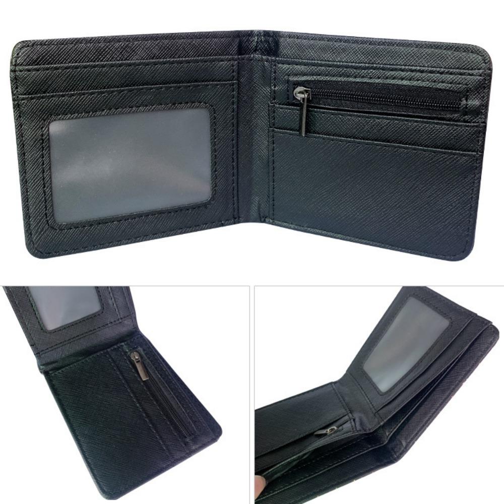 K-Pop Demon Hunters Pu Leather Two-fold Short Wallet and Practical