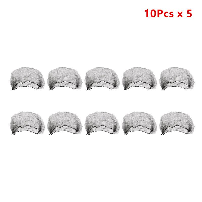 10-100Pcs Elastic Nylon Hairnet Hair Nets For Wigs Weave Invisible Hair Soft Lines Dancing Hairnet for Bun Hair Styling Tools